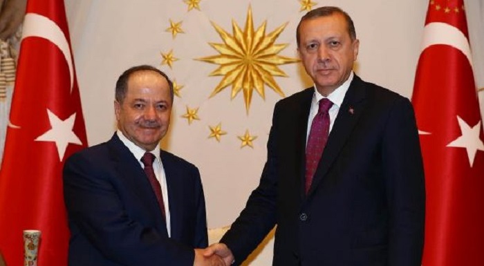 Erdoğan empfängt Barzani